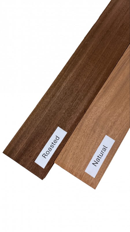 Hals Khaya roasted Schoko Halbrift, 720x100x50mm